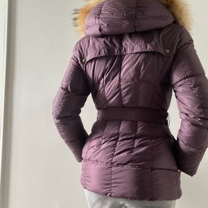 ADD Down filled belted winter jacket